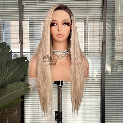 FULL LACE FRONT MELISSA LOIRA COM MECHAS 13 X 6