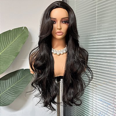 Wig Jade Castanho Profundo Natural