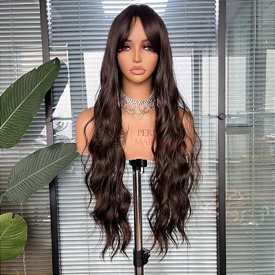 WIG KÁTIA CASTANHO ESCURO
