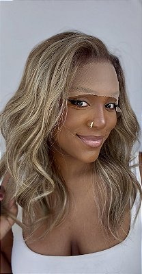 FULL LACE FRONT AURORA LOIRO BEJE ILUMINADO 13 x 6