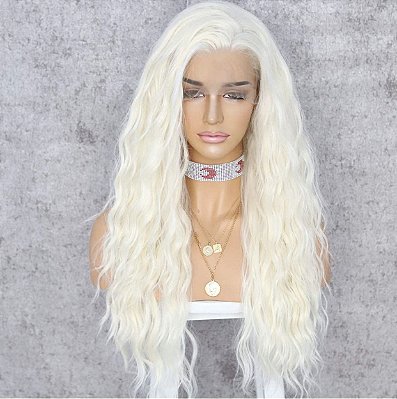 LACE FRONT LOLLA LOIRA PLATINADA