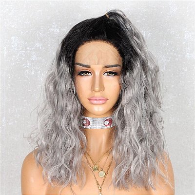 LACE FRONT KIMBERLY CINZA COM RAIZ