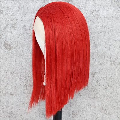 LACE FRONT KIM VERMELHA