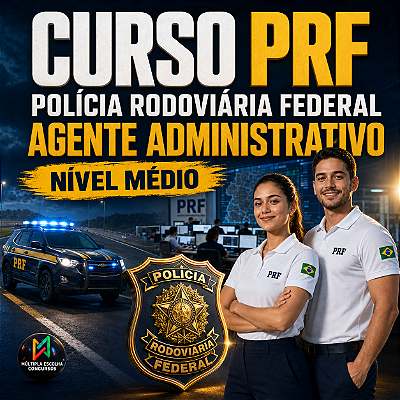 PRF 2026 - Agente Administrativo (Nível Médio)