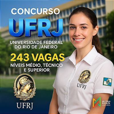 CURSO ONLINE PÓS-EDITAL UFRJ - Universidade Federal do RJ ** ASSISTENTE EM ADMINISTRAÇÃO ** Nível Médio