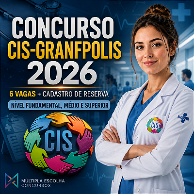 Curso Online CIS-GRANFPOLIS - ( CONTADOR ) Edital Publicado -> Nível Superior.