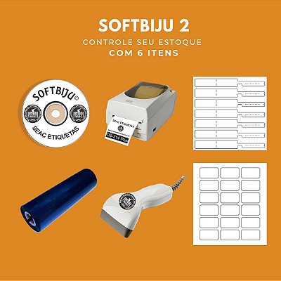 Softbiju 2 - Controle de Estoque Joias e Bijus (6 itens)