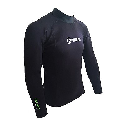 COL-05 LONGO FUN DIVE, Camiseta Neoprene 1,5 mm manga longa