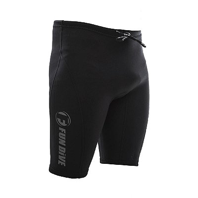 SHORT-01 FUN DIVE, Bermuda neoprene 2 mm para esportes aquáticos