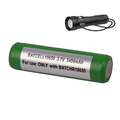 Bateria 18650, Recarregável para Lanternas Bigblue