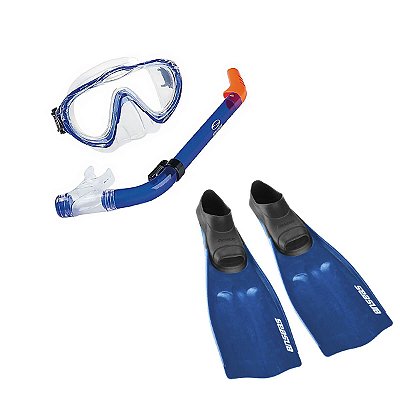 KIT KOY SEASUB, Conjunto Máscara Snorkel Nadadeira