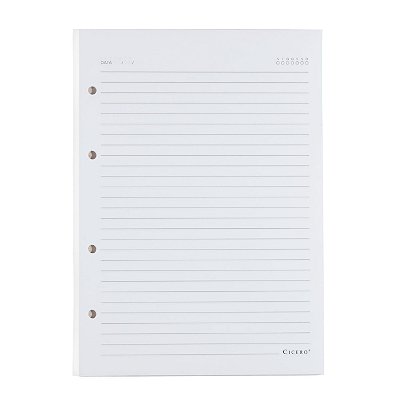 Refil Caderno Criativo Argolado Cicero - Offset 90g 17x24 Pautado
