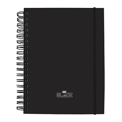 Caderno Smart Colegial com Folhas Reposicionáveis DAC All Black