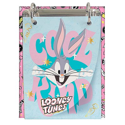 Porta-fichas Vertical com 2 Opções de Capa DAC Looney Tunes