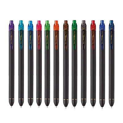 Caneta Pentel Energel Black 0.7 mm Retrátil