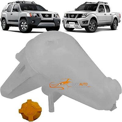 Reservatório Radiador Expansão Nissan Frontier Xterra 2.8 Diesel 2003 2004 2005 2006 2007 2008 2009 C/ Tampa