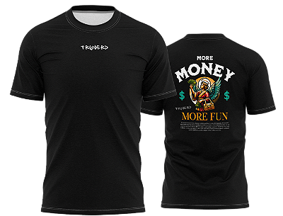 Camiseta TryNerd | Money - Streetwear