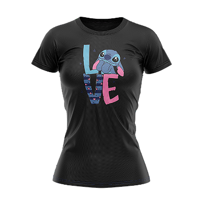 Camiseta Baby Look TryNerd | Stitch Love - Streetwear