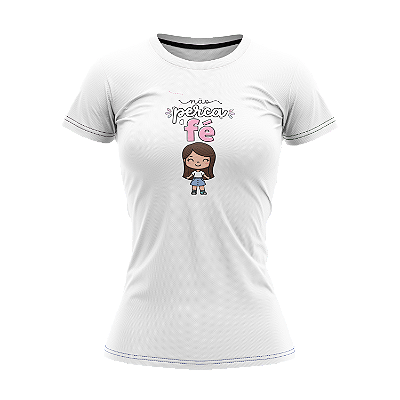 Camiseta Baby Look TryNerd | Fé - Streetwear