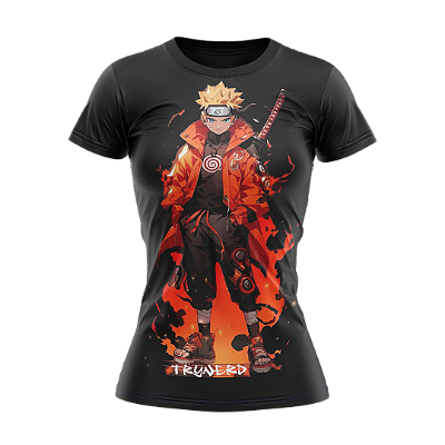 Camiseta Baby Look TryNerd | Naruto - Streetwear