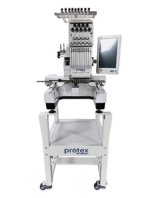 Máquina de Bordado Protex Industrial 901 Área 20x36 cm - 9 Agulhas