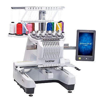 Máquina de Bordado Brother Profissional PR1060W Área 36x20 cm - 10 agulhas