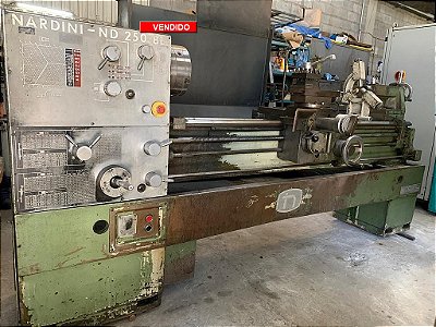 Torno Mecânico Nardini ND 250 BE(VENDIDO)