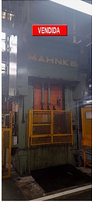 PRENSA EXCENTRICA MAHNKE P2C 300TONS(VENDIDA)