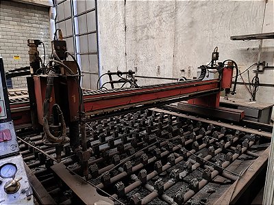 MÁQUINA OXICORTE WALMAR CNC 5000X2500X4"