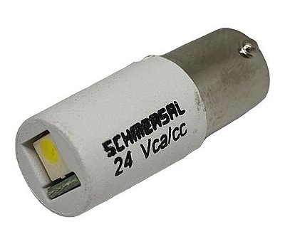 S1LS/10 24VCA/VCC BA9S LED BRANCO SMD 19174310 SCHMERSAL