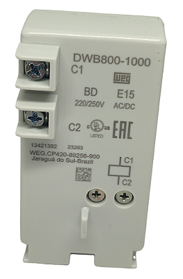 BD DWB800-1000 E15 BOBINA DISJUNTOR 220-250 V 50/60 Hz-CC 13421392 WEG