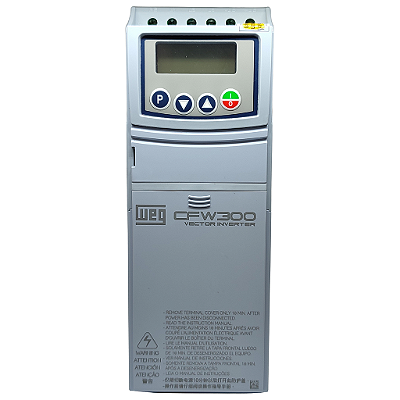 CFW300B08P2T4NB20 INVERSOR DE FREQUÊNCIA 380-480V TRISÁSICO IP20 14147969 WEG