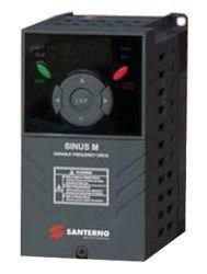 SINUS M 0002 2S/T BA2K2 INVERSOR DE FREQUÊNCIA 0,75-1,1 1,5CV 5A MONOFÁSICO/TRIFÁSICO 200-230V ZZ0073036  SANTERNO