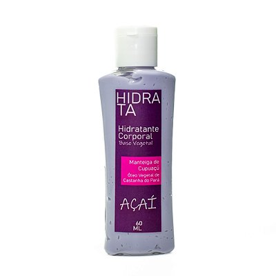 HIDRATANTE CORPORAL FRUTAS AMAZÔNICAS - C/ Manteiga de Cupuaçu / Óleo Vegetal de Castanha do Brasil / Hidratação Profunda e Duradoura - 60ml - CÓD: 0723