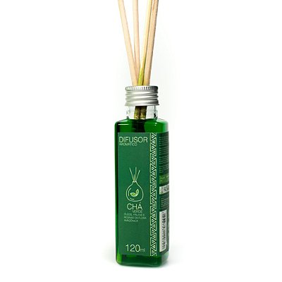 DIFUSOR AROMÁTICO DE AMBIENTES C/ PALITINHOS - Perfume Intenso e Contínuo / Notas Aromáticas Amazônicas - 120ml - CÓD: 0772