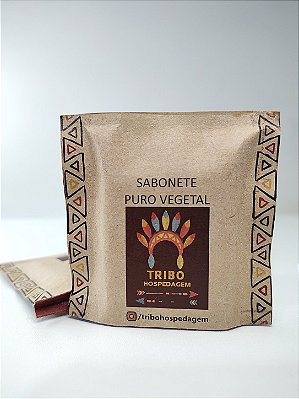 SABONETE HIDRATANTE VEGETAL SAFRA AMAZÔNICA AMENITIES PERSONALIZADO - C/ Manteiga de Cupuaçu / Óleo de Castanha / Quantidade Mínima 100 UND- 25G - CÓD: 2103