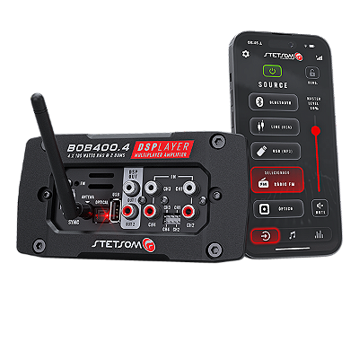 AMPLIFICADOR HL 400x4 DSPLAYER BOB  (STETSOM)