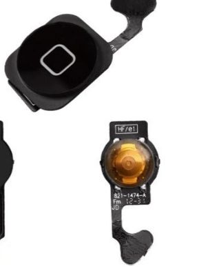 FLEX BOTÃO HOME NÃO BIOMETRIA IPHONE 5C PRETO