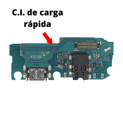 PLACA CARGA GALAXY A12 / M12 TURBO