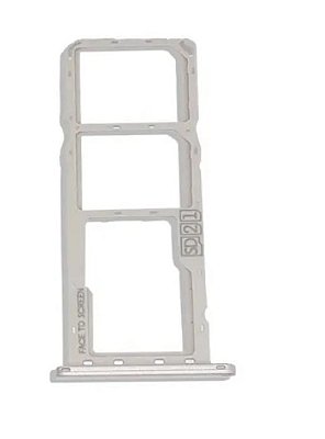 GAVETA DE CHIP MOTO  G7 PLAY PRATA