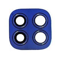 KIT C/ 5 PEÇAS LENTE CAMERA TRASEIRA MOTO G9 PLAY - AZUL