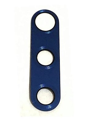 KIT C/ 5 PEÇAS LENTE CAMERA TRASEIRA MOTO ONE FUSION ONE FUSION PLUS  -AZUL-