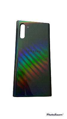 TAMPA TRASEIRA NOTE 10 SAMSUMG - VERDE (Furta-cor)