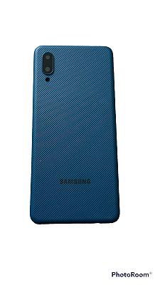 TAMPA TRASEIRA A02 AZUL COM LENTE E BOTÕES LATERIAS