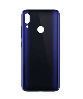 TAMPA TRASEIRA E6 PLUS AZUL COM BOTÕES EXTERNOS