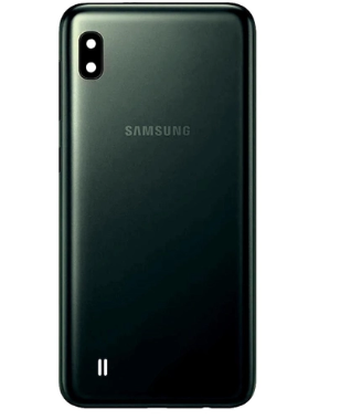 TAMPA TRASEIRA A10 PRETO com lente e botão externo