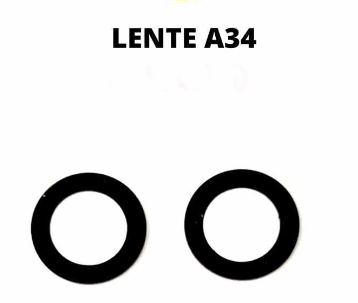 LENTE DE CAMERA TRASEIRA A34