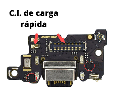 PLACA CARGA POCO F3 \ K40 \ K40 PRO