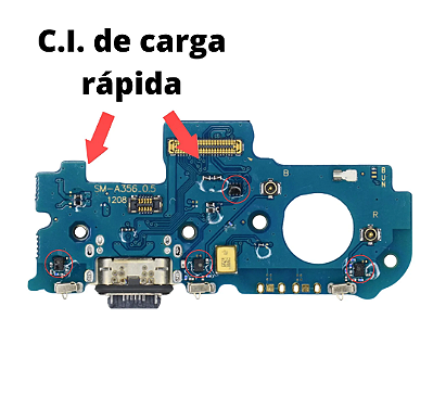 PLACA CARGA GALAXY A35 (A356) TURBO