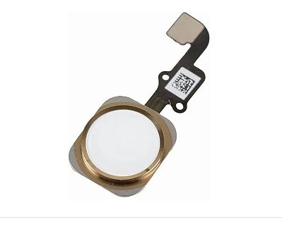 FLEX BOTÃO HOME N BIOMETRIA IPHONE 6 / IPHONE 6 PLUS  BRANCO